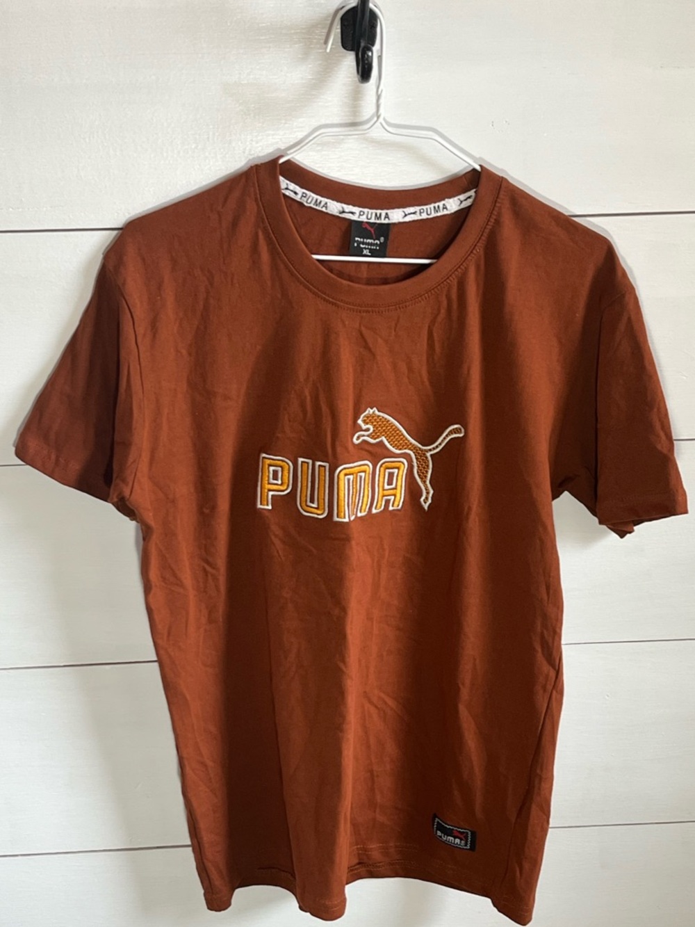 Puma Rust Logo Tee - Kids